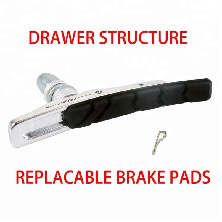 ZTTO MTB Mountain Touring Bike Bicycle Light-Weight V-Brake Aluminum Alloy Drawer Structure High Quality Brake Shoes