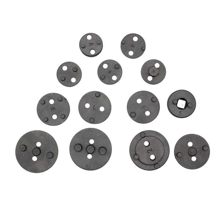 21-Piece Disc Brake Caliper Wind Back Tool Kit, Front and Rear Brake Piston Compression Tool Kit