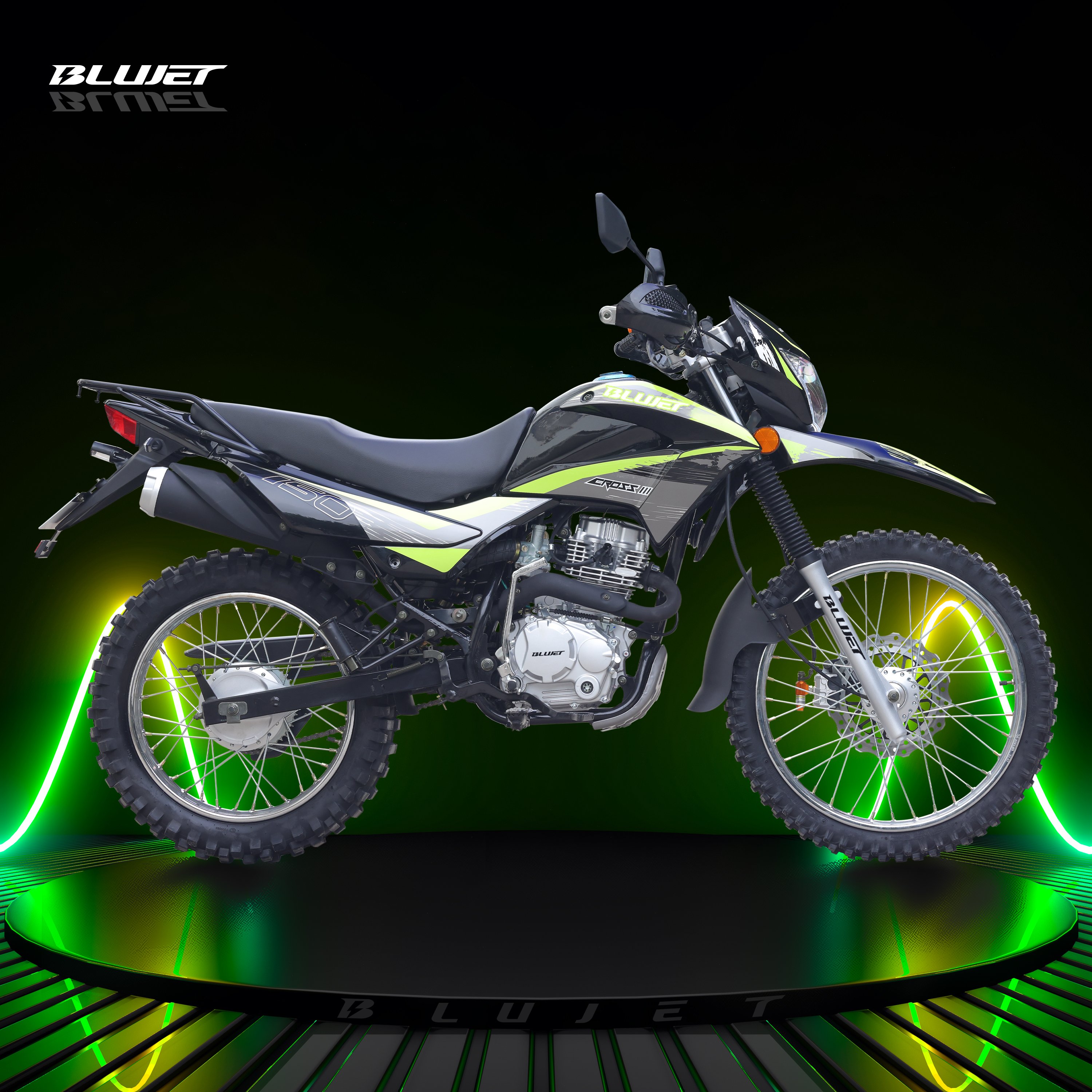 Broz Push Rod CG250 Engine Digital Meter Disc Brake Enduro Automatic Motorcycle 250cc 300cc Street Legal