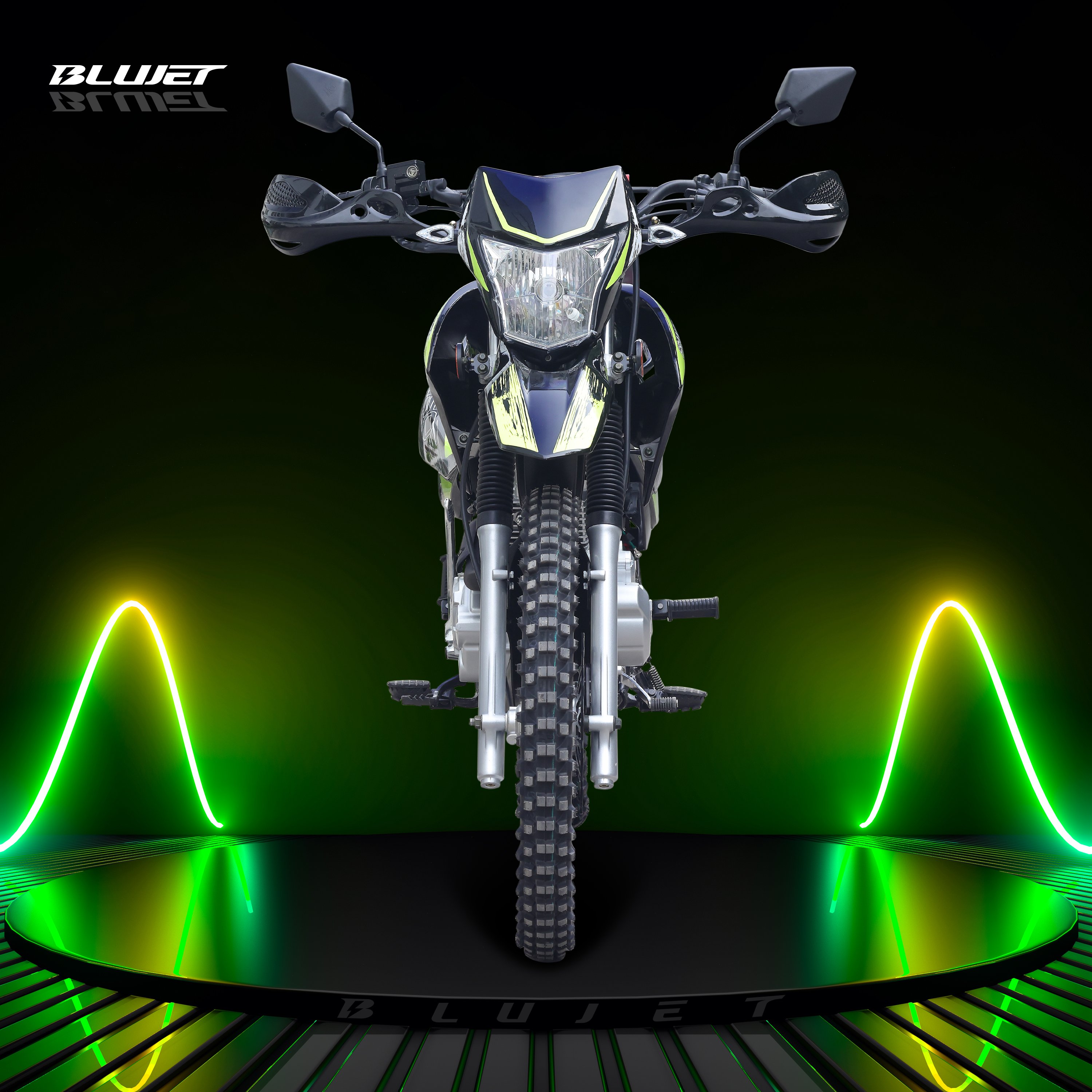 Broz Push Rod CG250 Engine Digital Meter Disc Brake Enduro Automatic Motorcycle 250cc 300cc Street Legal