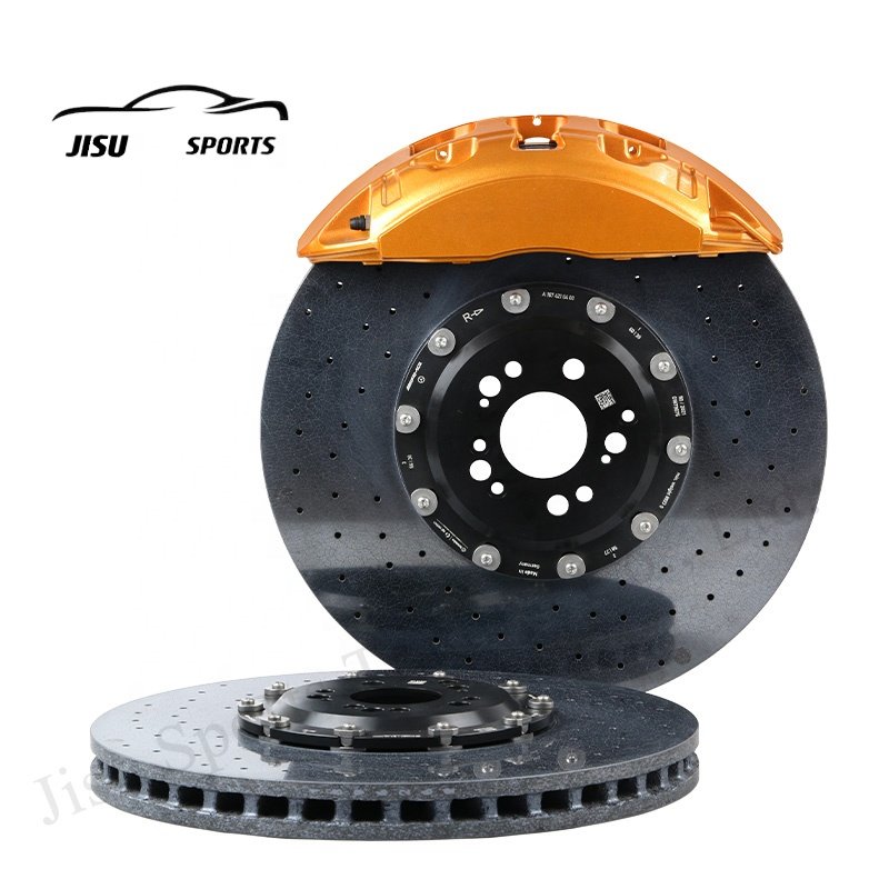 New Auto Brake System Front 400mm Carbon Ceramic Brake Disc Big Brake Caliper for G63 BMW X7 X5 G05 F15 F80 Audi A5 A6 A9 S8