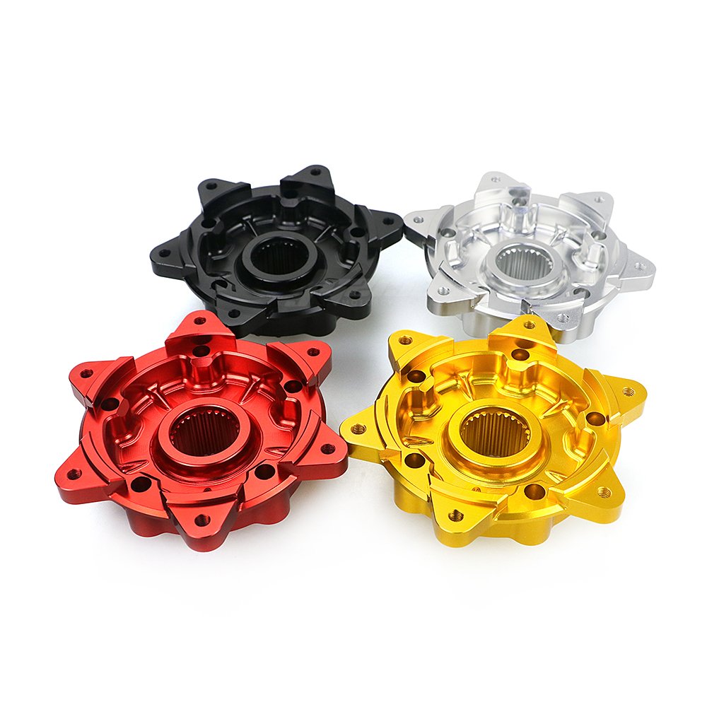 Motorcycle CNC Aluminum Rear Wheel Disc Brake Hub Lighter Flexible Accelerated Cover Accessories for VESPA GTS GTV 250 300