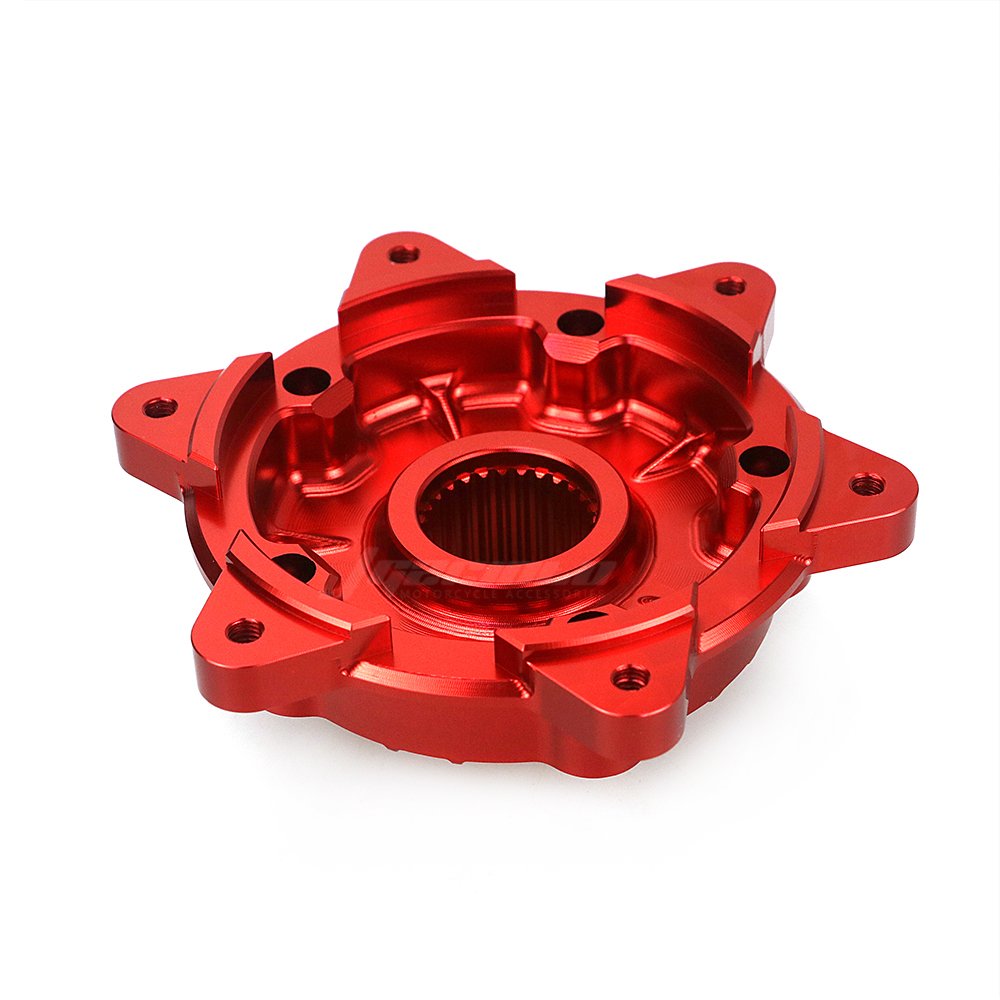 Motorcycle CNC Aluminum Rear Wheel Disc Brake Hub Lighter Flexible Accelerated Cover Accessories for VESPA GTS GTV 250 300
