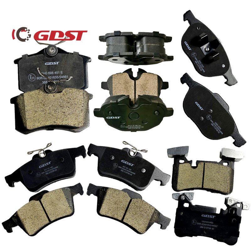GDST OEM 4B0698151K Customized Automotive Metallic Disc Brake Pads Front Auto Truck Car Brake Pad for Vw Passat Audi A4 A6 Seat