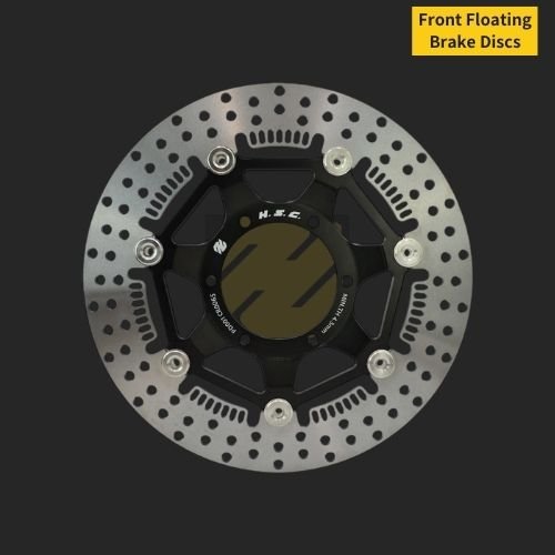 [Ready to Ship] for HONDA CBR250RR (2017-2023) 310MM Thk.4.8MM Front Floating Brake Discs Rotors