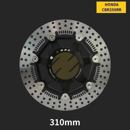 [Ready to Ship] for HONDA CBR250RR (2017-2023) 310MM Thk.4.8MM Front Floating Brake Discs Rotors
