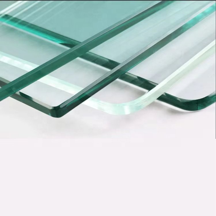 12mm Clear Tempered Glass China Wholesale Commercial Wall 10mm Flat Solid Decoration Windows Customer Size Tempered Glass TG-L