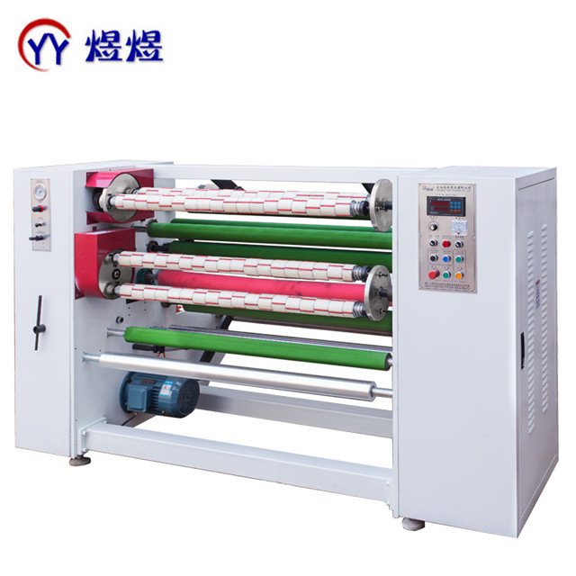 Clear Bopp Packing Adhesive Tape Slitting Machine
