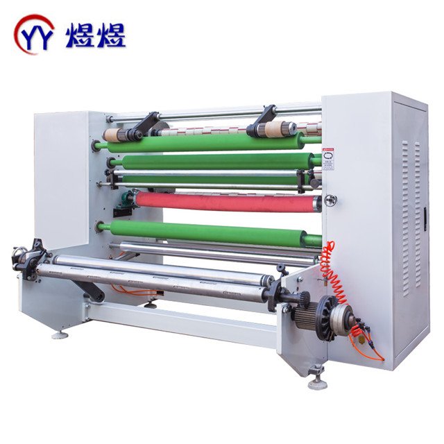 Clear Bopp Packing Adhesive Tape Slitting Machine