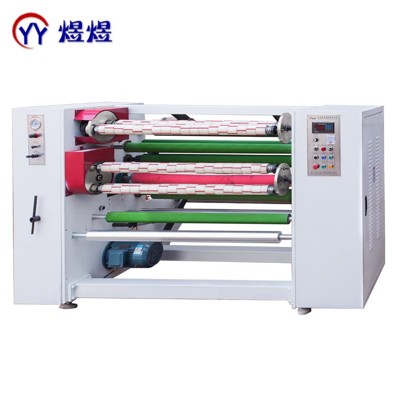 Clear Bopp Packing Adhesive Tape Slitting Machine