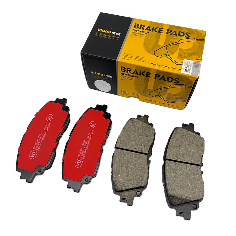 Factory Wholesale Brake Pads for Cars Semi Metallic Ceramic Brake Pad for Camry D2076 04465-33480 0446576010 0446506150
