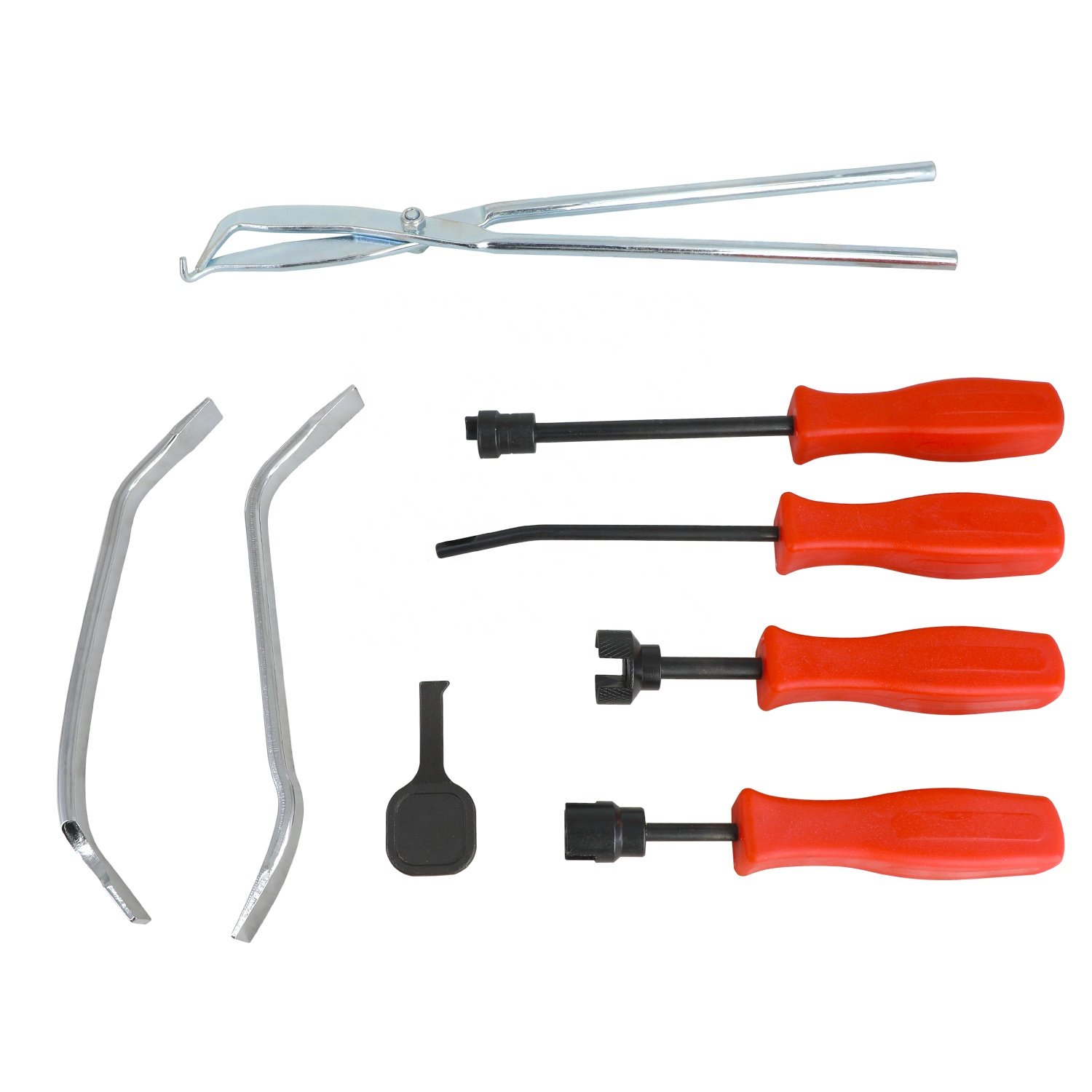 8Pcs Car Brake Maintenance Service Kit Brake Spring Caliper Pliers Installer Remover Drum Puller Tool Kit Automotive Tools Set