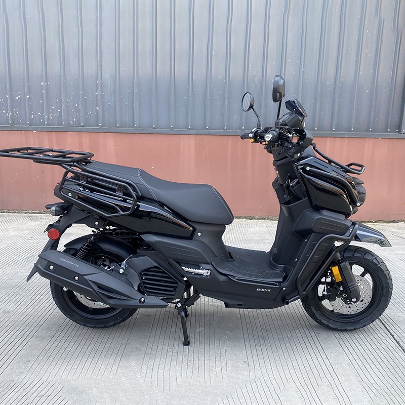 EPA DOT Certified 150CC 200CC Gasoline Scooters with Front and Rear Disc Brake Adult Gasoline Motorcycles Moped on Sale