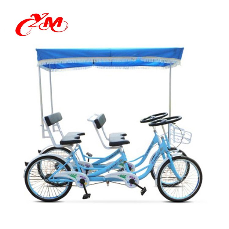 26 Inch tandem Beach Cruiser Bikes 7 Speed Beach Cruiser Bikes for Two Person Popular tandem Bikes