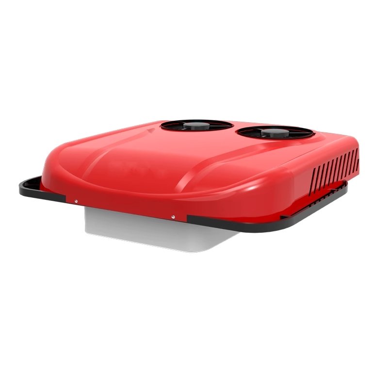 12V 24V Auto Parking Conditioner with Brushless Motor Swing Wind RV Truck Air Conditioner for Bluetooth Control Parking Purpose