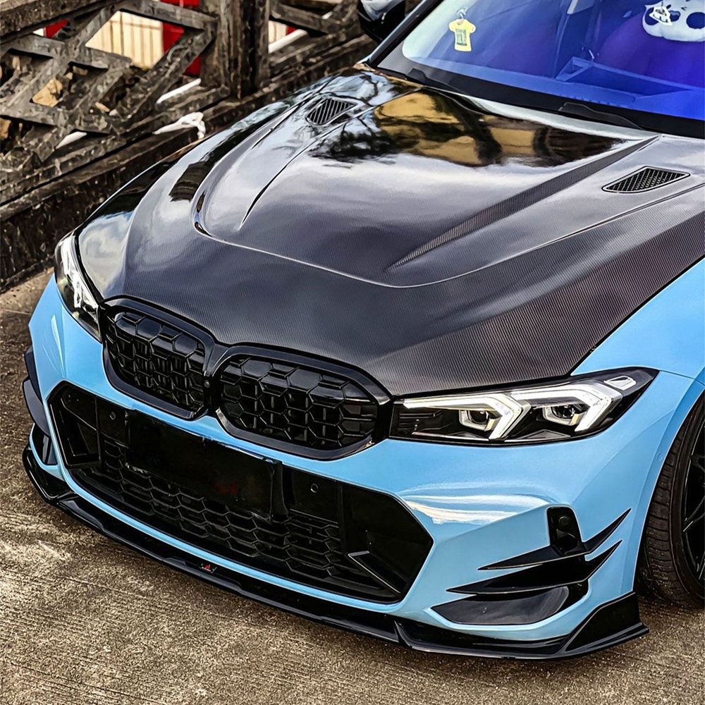 Carbon Fiber Fibre Front Engine Bonnet Hood for BMW 3 Series G20 M340I M340 330