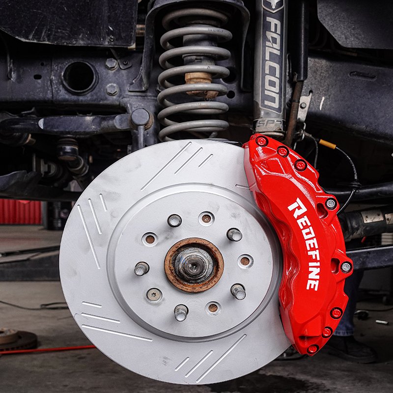 Factory Direct Custom Big Brake Kit Carbon Ceramic Disc Front Brake Calipers for Jeep Wrangler