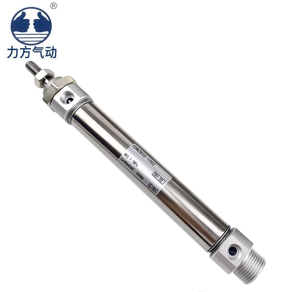 SMC Cylinder CDM2B20-25S/CDM2B20-50/75/100/150SZ Spring Pressed Back to Stainless Steel Cylinder