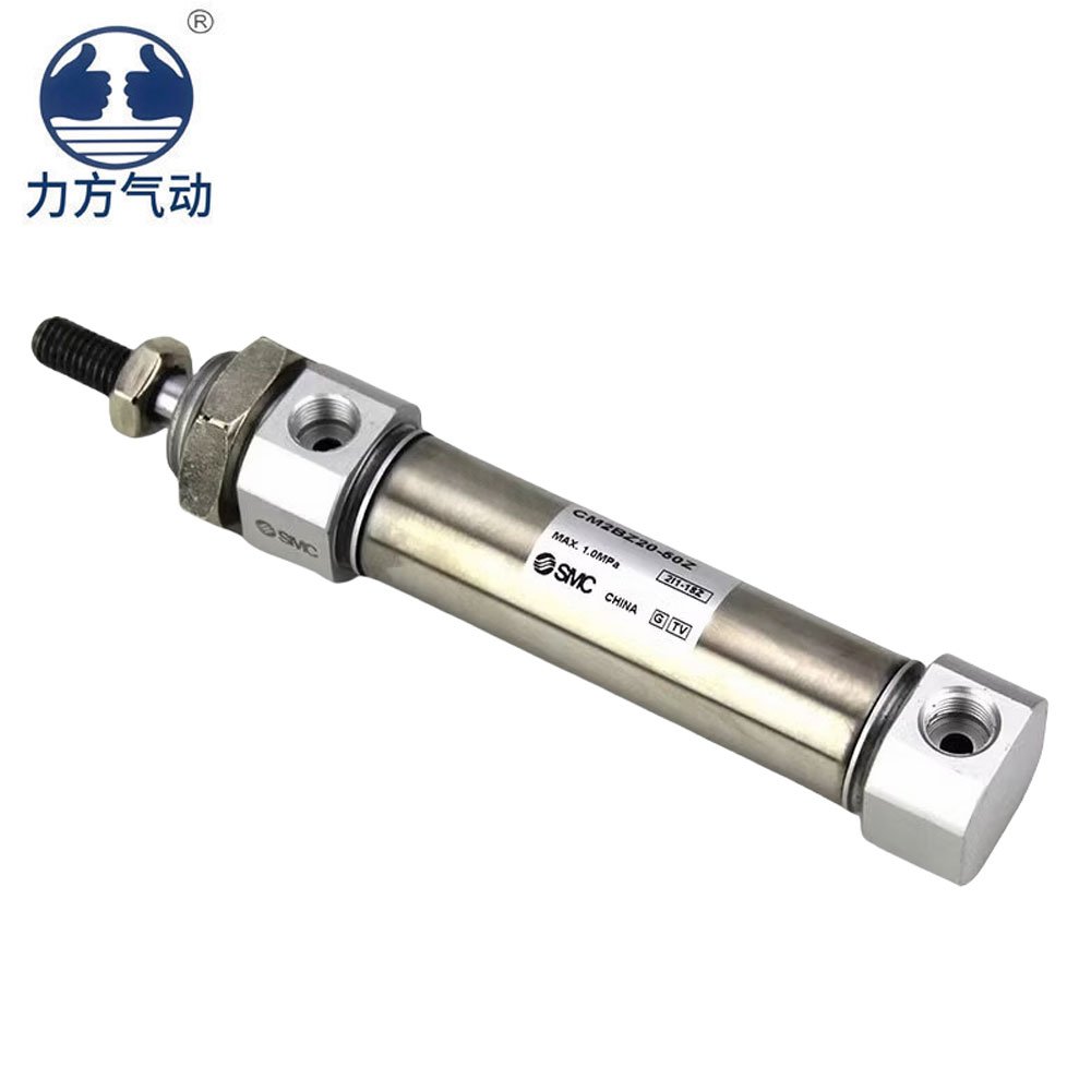 SMC Cylinder CDM2B20-25S/CDM2B20-50/75/100/150SZ Spring Pressed Back to Stainless Steel Cylinder