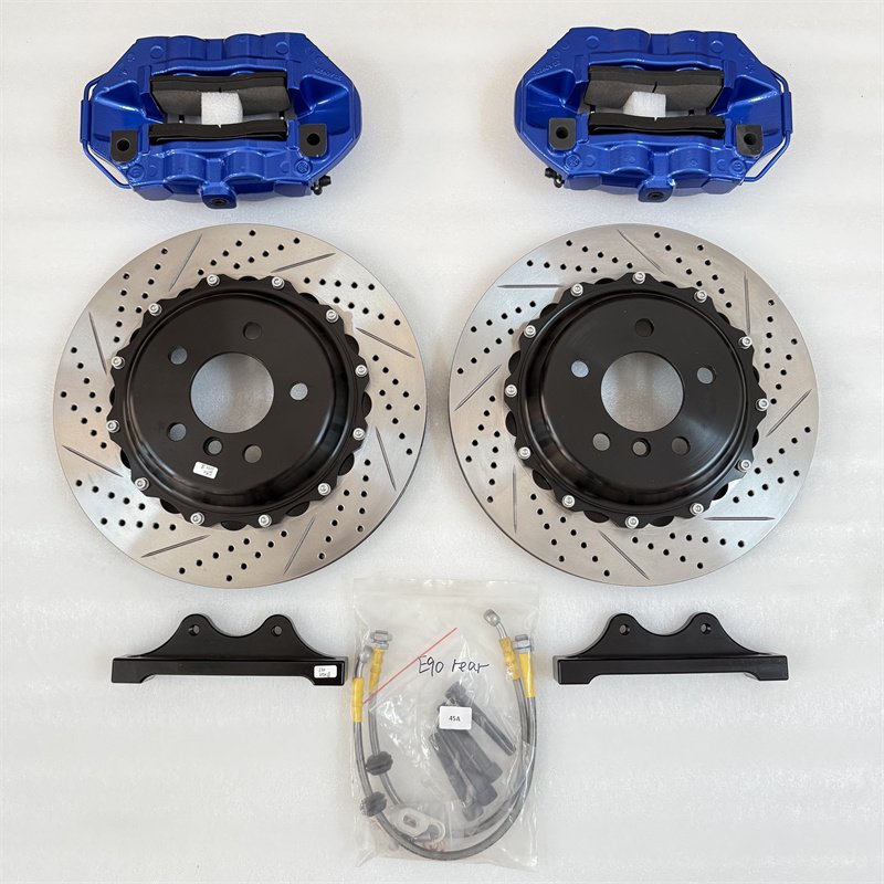 Jekit GT4 Caliper 4-Pot Disc Brake 2008 Lexus IS250 Rear Wheel New VW Golf Civic Land Rover Chery A7 Aluminium 355*28mm"