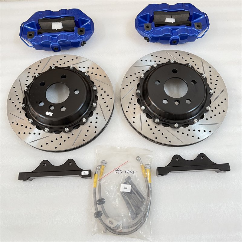 Jekit GT4 Caliper 4-Pot Disc Brake 2008 Lexus IS250 Rear Wheel New VW Golf Civic Land Rover Chery A7 Aluminium 355*28mm"