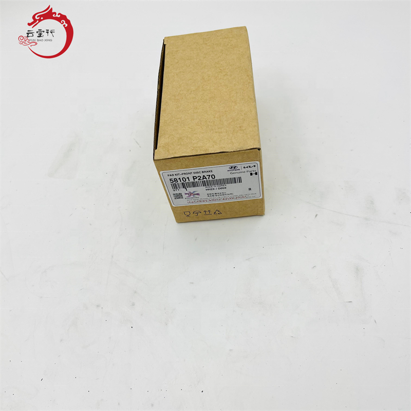Four Pads 58101P2A70 58101-P2A70 for Friction Block Kit of Hyun-dai Santa Fe K-ia Sorento Hybrid 20 Front Disc Brake