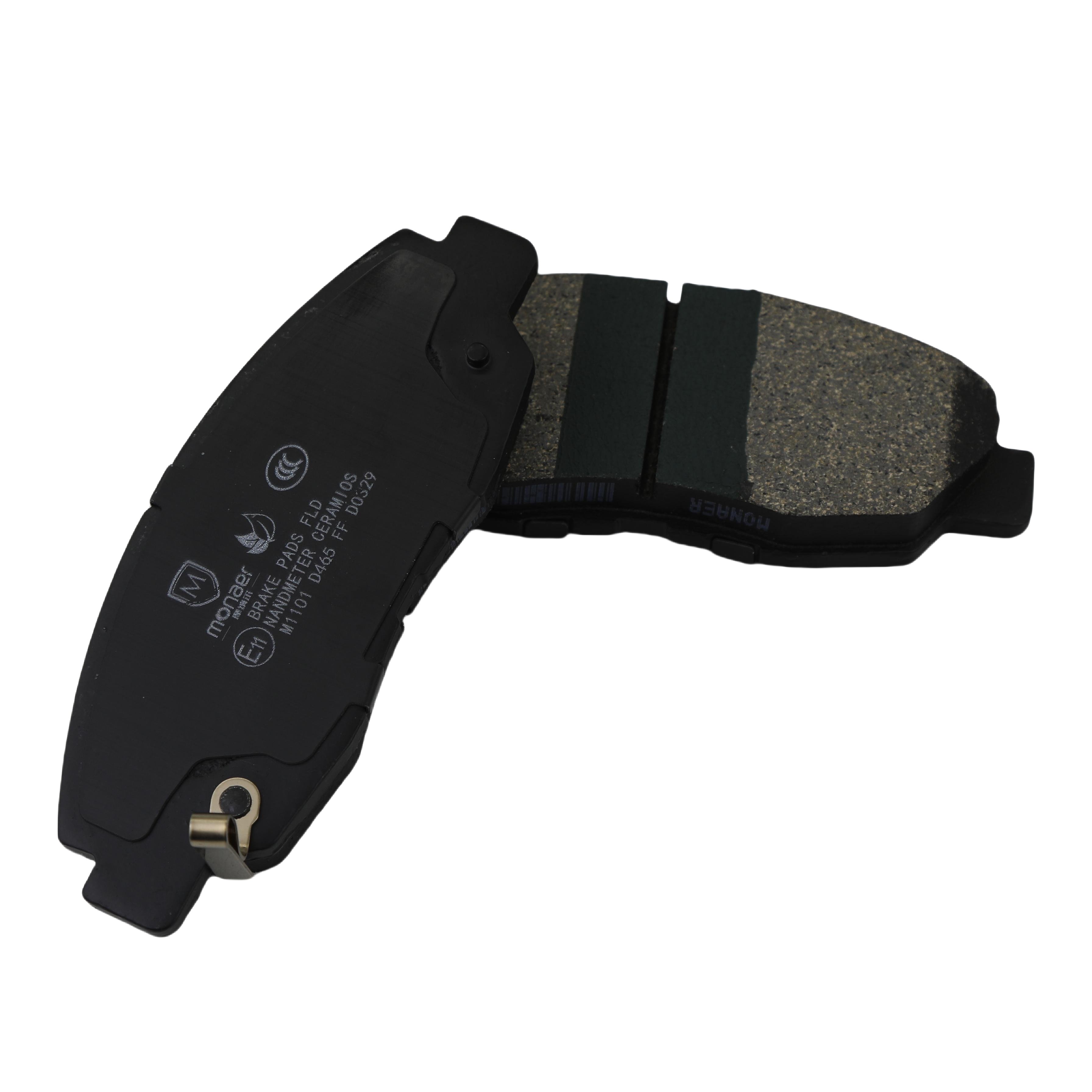 Monaer Brake Pads D465 High Performance and Low Noise Ceramict Disc Brake Pad for HONDA