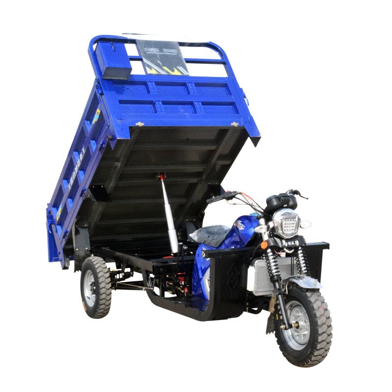 150cc/200cc/250cc Water/Air Cooled Engine Axle Taxi Tuk Automatic-Dumpting Heavy Duty Cargo Tricycle