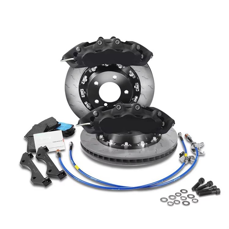 Brake Caliper Kit TA6 6 Piston Auto Brake System with 380mm Brake Disc for audi toyota Hiace tesla Model 3 mitsubishi Pajero