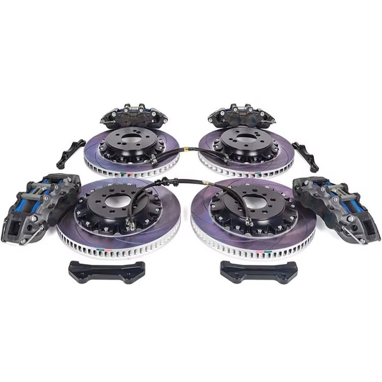 Brake Caliper Kit TA6 6 Piston Auto Brake System with 380mm Brake Disc for audi toyota Hiace tesla Model 3 mitsubishi Pajero