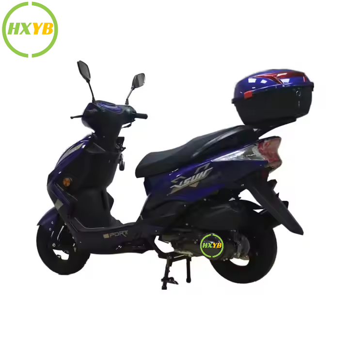 2024 Hot Selling 150cc 200cc Gas Scooters With Front and Rear Disc Brake Adult Gasoline Motorcycles Moped on Sale