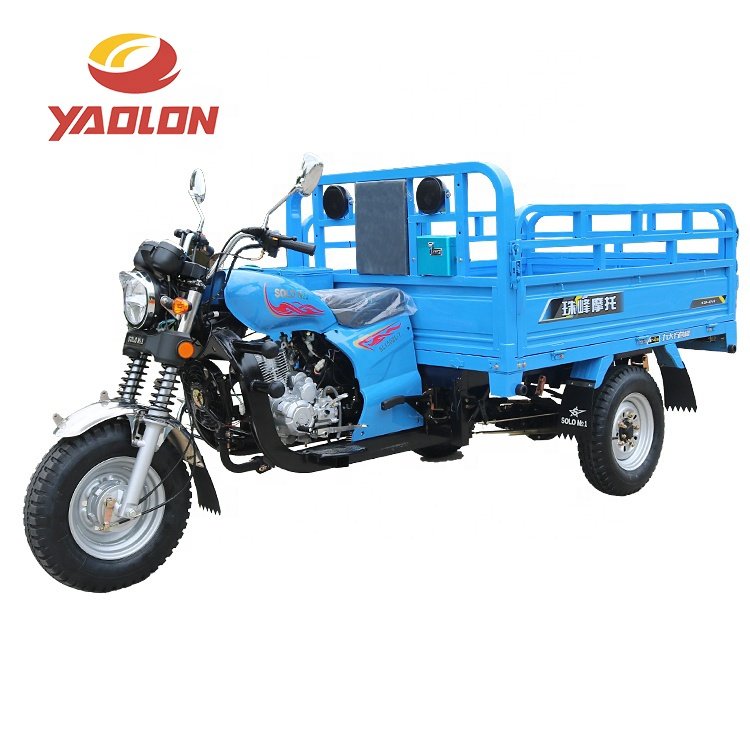 China Direct Factory Cheap 150 Cc 200cc Adult Cargo Tricycle 1000 kg Three Wheel Petrol Trike Motorized Motorcycle for Sale