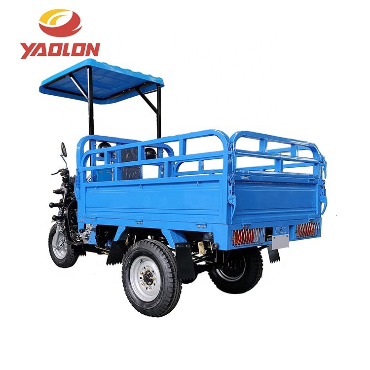 China Direct Factory Cheap 150 Cc 200cc Adult Cargo Tricycle 1000 kg Three Wheel Petrol Trike Motorized Motorcycle for Sale