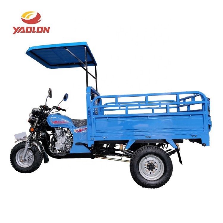 China Direct Factory Cheap 150 Cc 200cc Adult Cargo Tricycle 1000 kg Three Wheel Petrol Trike Motorized Motorcycle for Sale