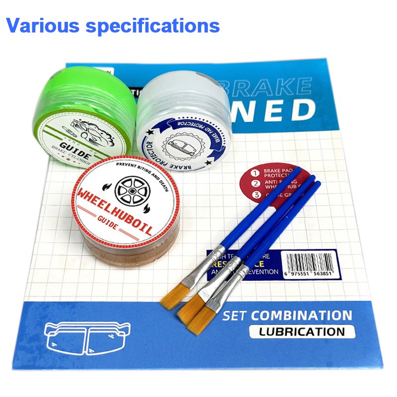 Industrial Lubricant Brake System Maintenance Grease Set Anti-Wear for Brake Pads Silencer Paste NSF Compliant General Base Oil
