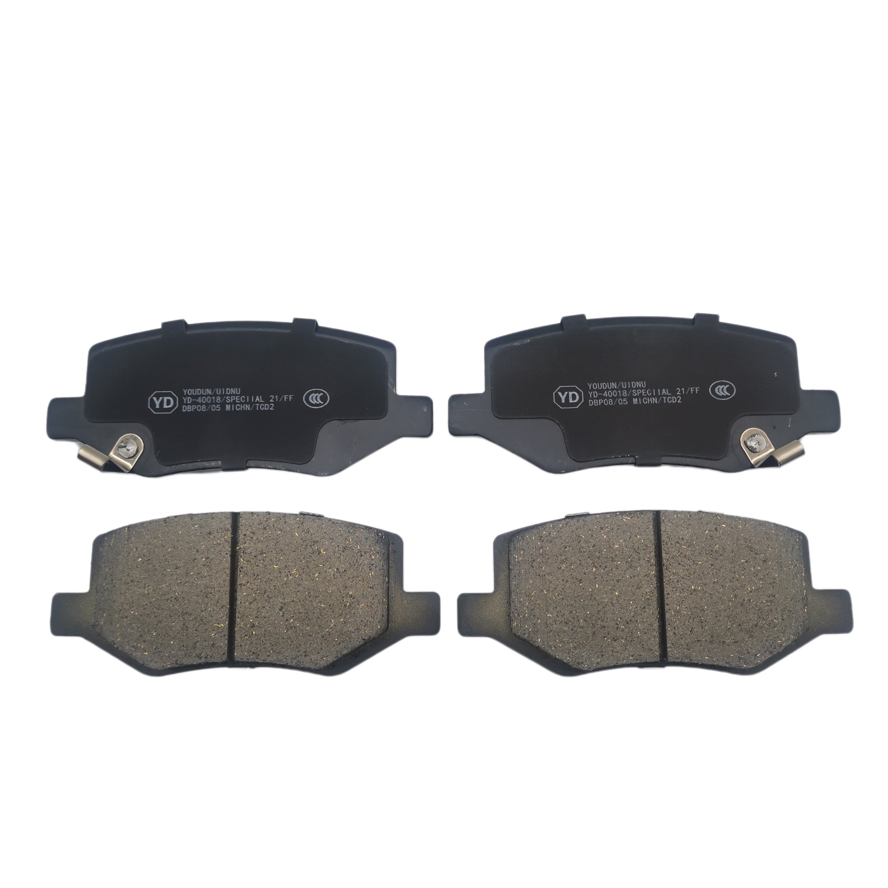 YD-40018 Fast Delivery of Original Factory Quality 4048065700 4050058600 Rear Ceramic Brake Pads for Geely Okavabgo
