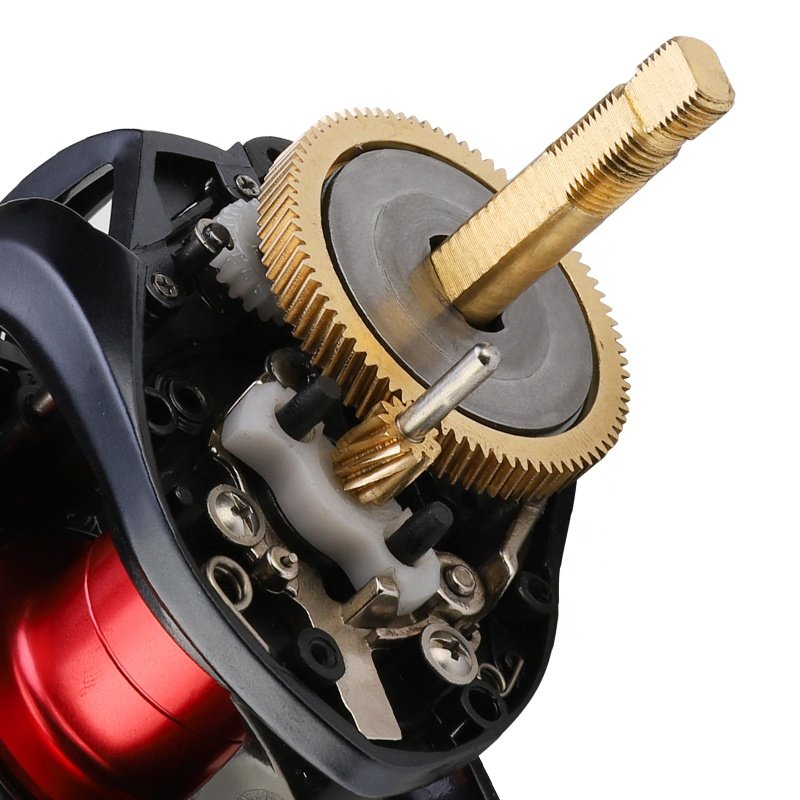 New Arrival Best Priced Dark Gray SS200 Baitcasting Fishing Reel for River Lake and Stream