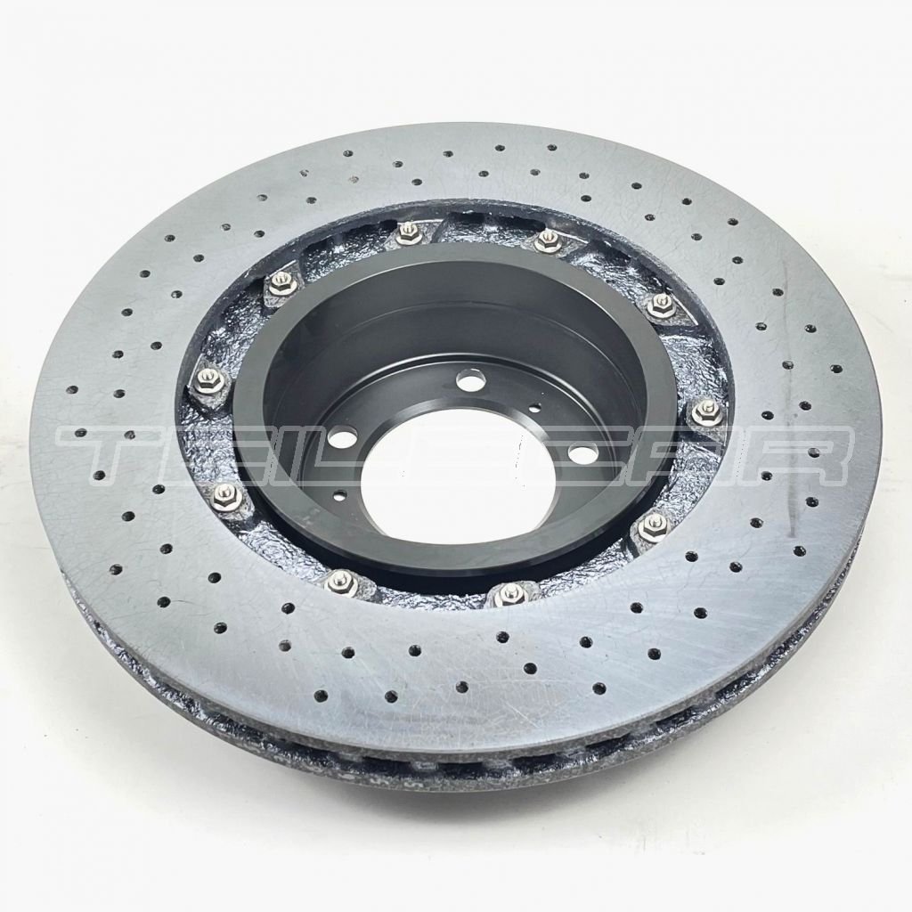 For Porsche 911 992 Turbo S PCCB Rear Brake Disc Ceramic Right Side 992615602M / 992615602J / 992.615.602.J