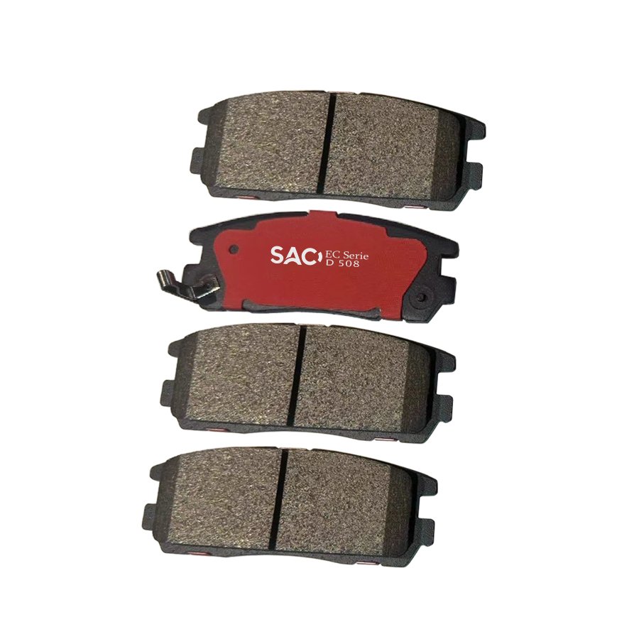 SAC D580 Copper Ceramic Long Service Life High comfort Car Rear Brake Pads for Great Wall Hover H2 H3 H5 Wingle 6