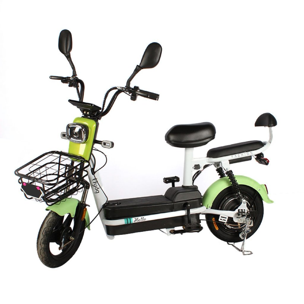 High Performance 14-Inch Wheel 48v 350w/500w Electric Bike Hot Sale Adult City E-bike Customizable Color Steel Hot Sale Adult