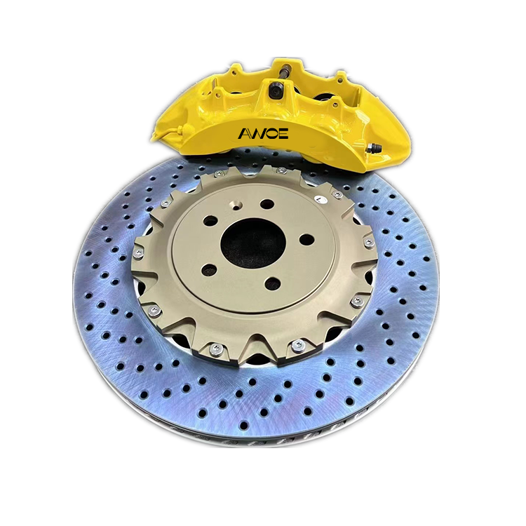 Manufacturer Customized Logo V6 Auto Brake Caliper Kit Racing 6 Pistons Caliper for Cadillac Chevrolet SS Porsche Macan Toyota