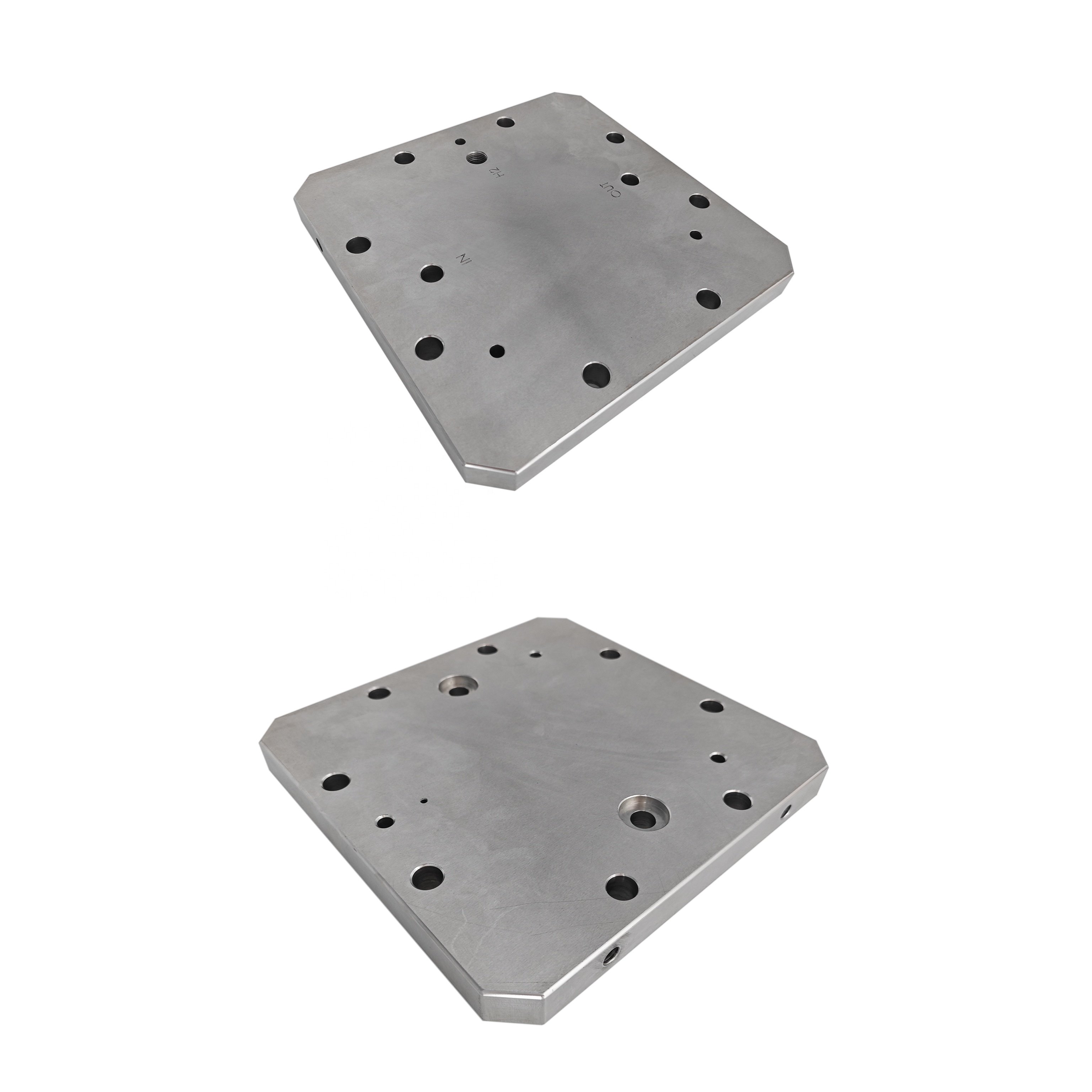 Custom Parts Aluminium Stainless Steel Machining Fixture for Horizontal Machine Tool Worktable Horizontal Vertical Base Plate