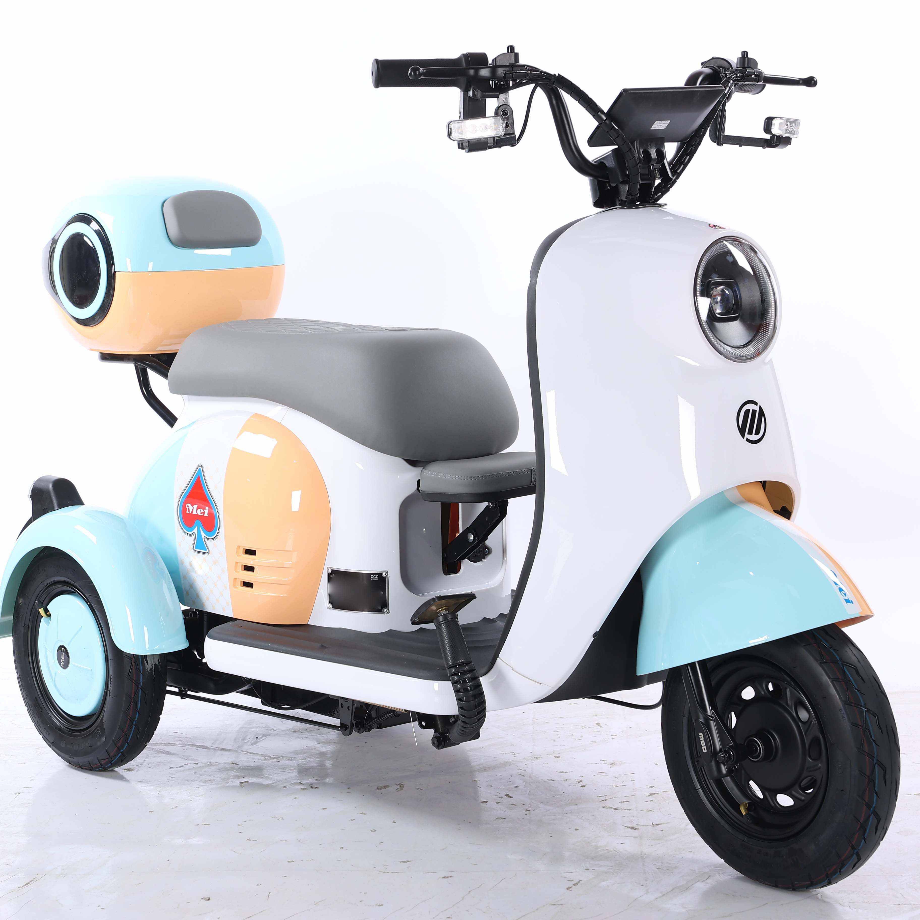 Whosale Electric Tricycle 3 Wheels Electric Scooter for Adult 500w
