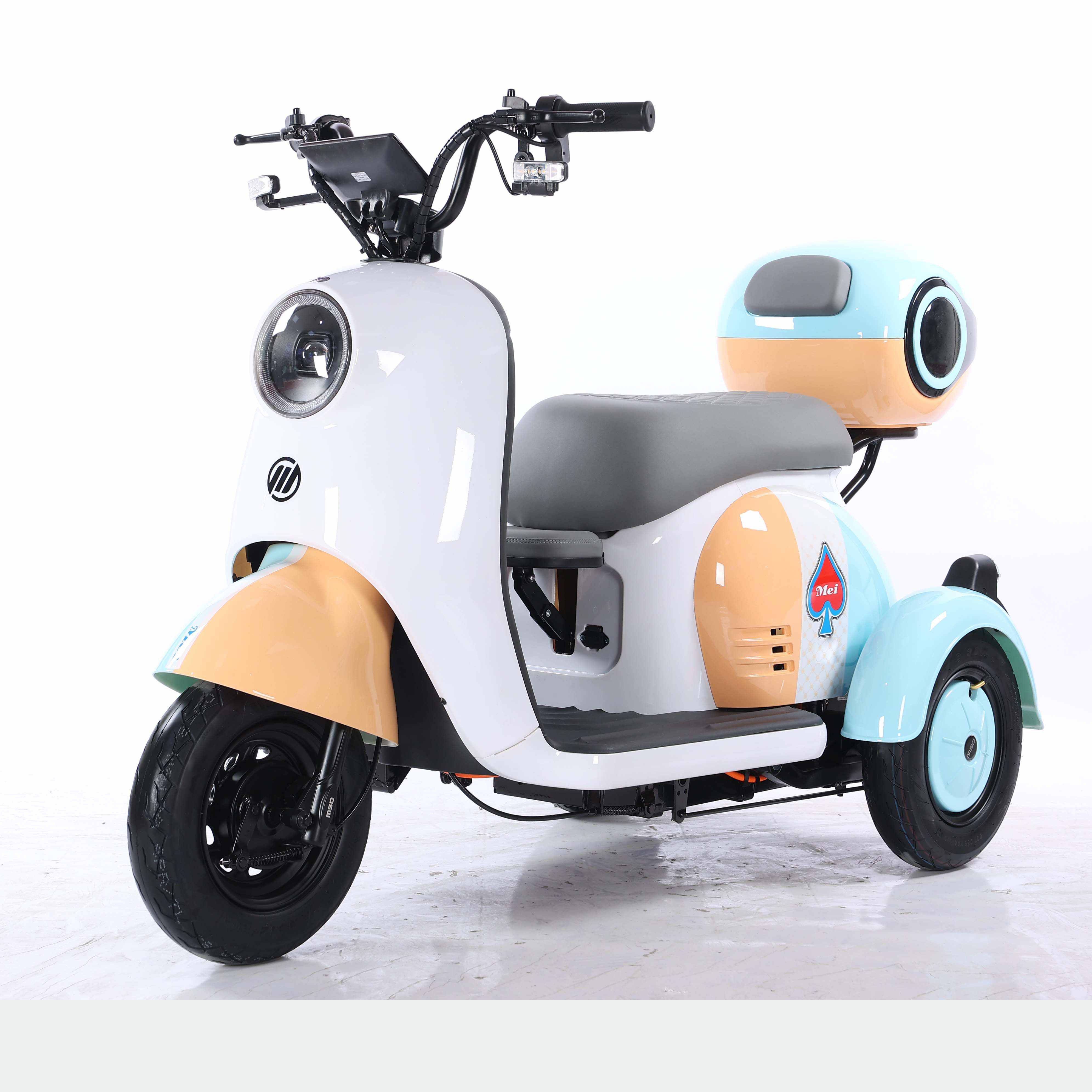 Whosale Electric Tricycle 3 Wheels Electric Scooter for Adult 500w