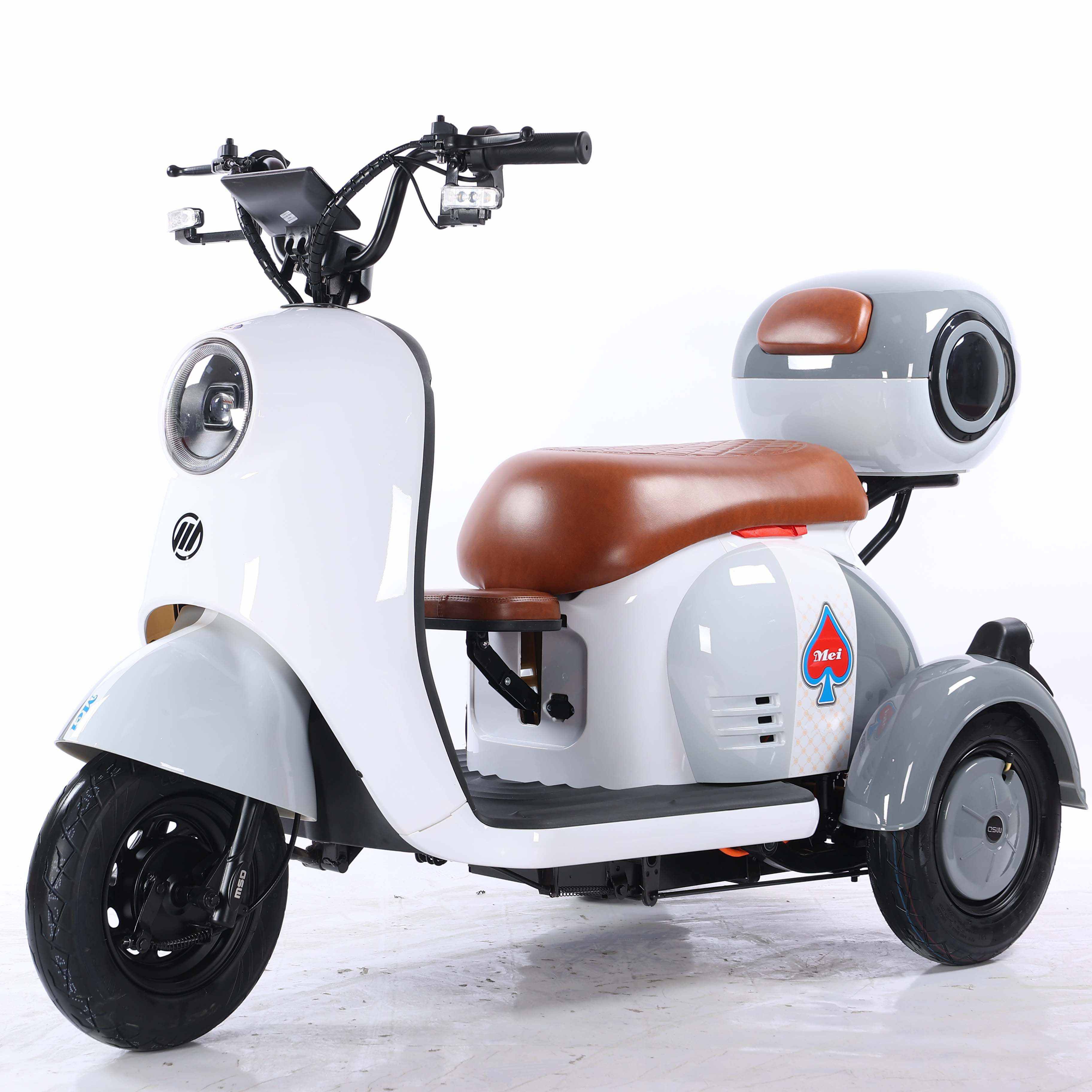 Whosale Electric Tricycle 3 Wheels Electric Scooter for Adult 500w