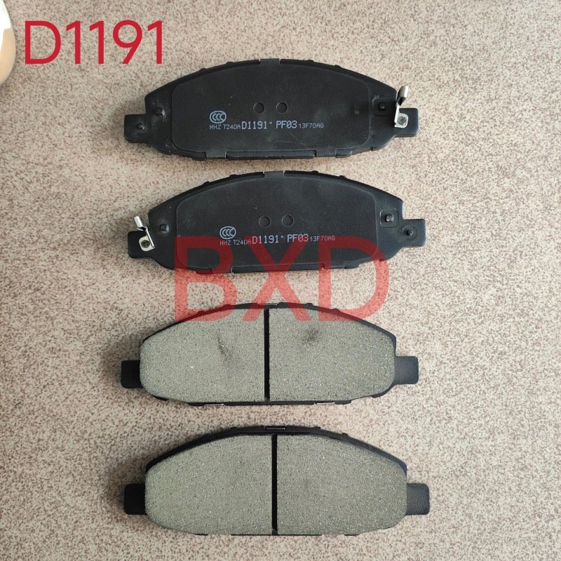 D1911 Brake Pads for Navara NP300 New AY040-NS178 and Various Models High Quality Product