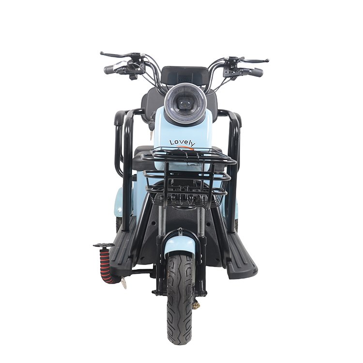 2024 High Quality Electric Bike Three Wheel Tricycle Bicycle Electric Passenger Tricycle 3 Wheel Adults Cycle
