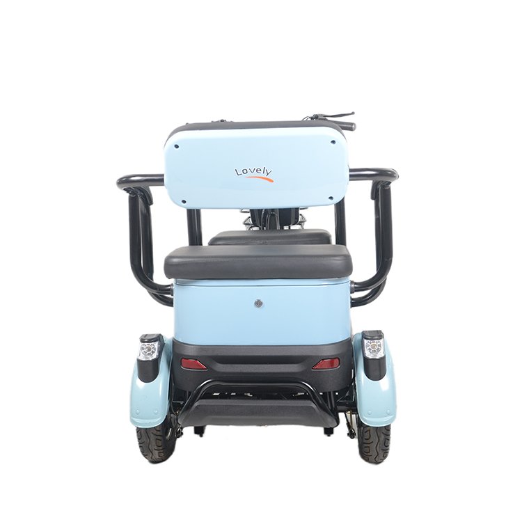 2024 High Quality Electric Bike Three Wheel Tricycle Bicycle Electric Passenger Tricycle 3 Wheel Adults Cycle