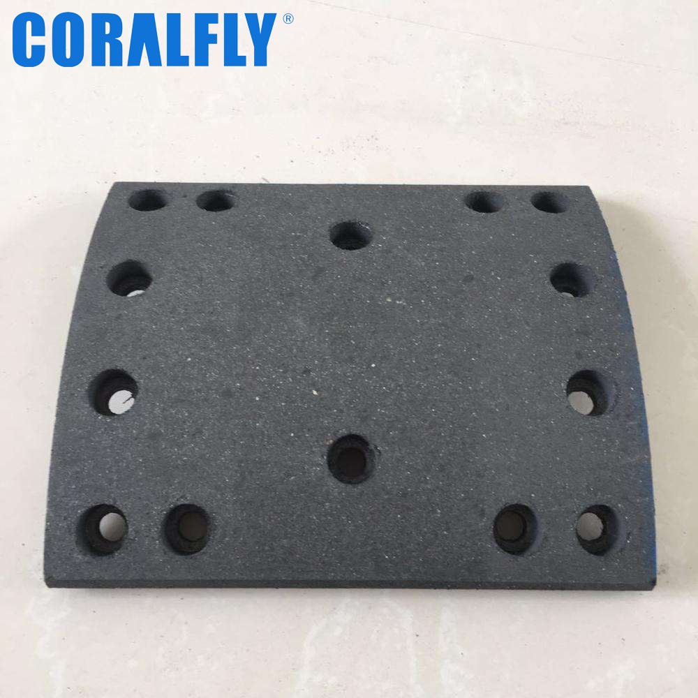 New Product Golden Supplier WG9231342068 19247 Truck Brake Lining for Heavy Truck