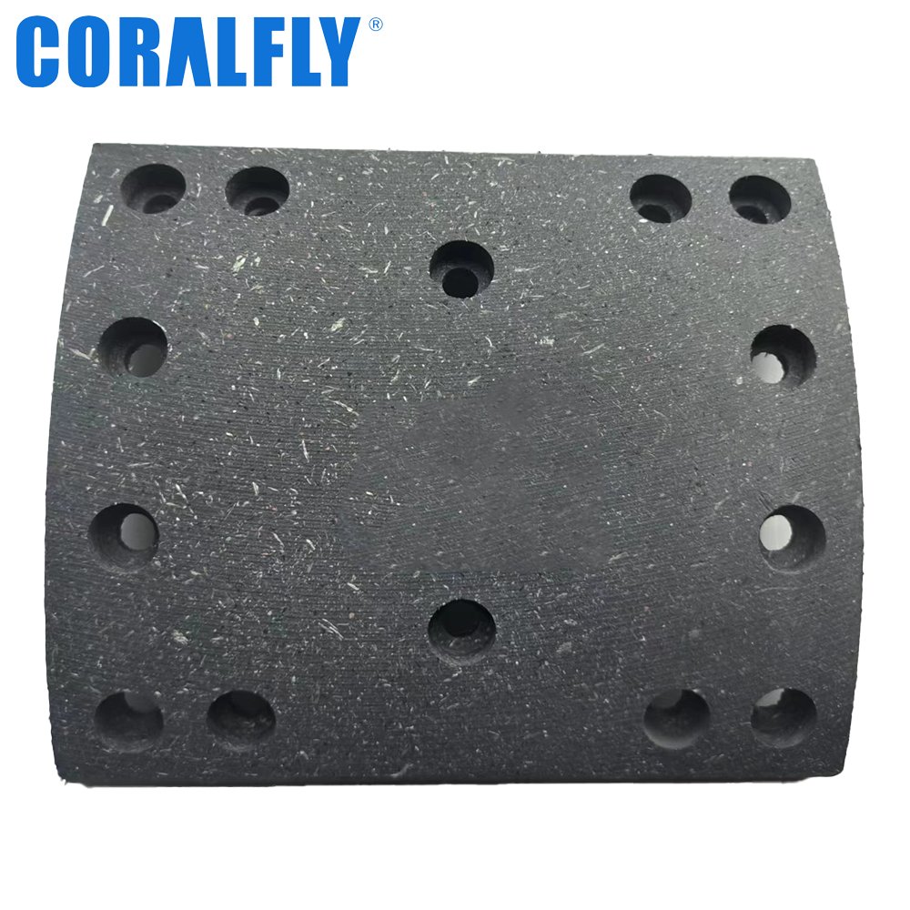 New Product Golden Supplier WG9231342068 19247 Truck Brake Lining for Heavy Truck